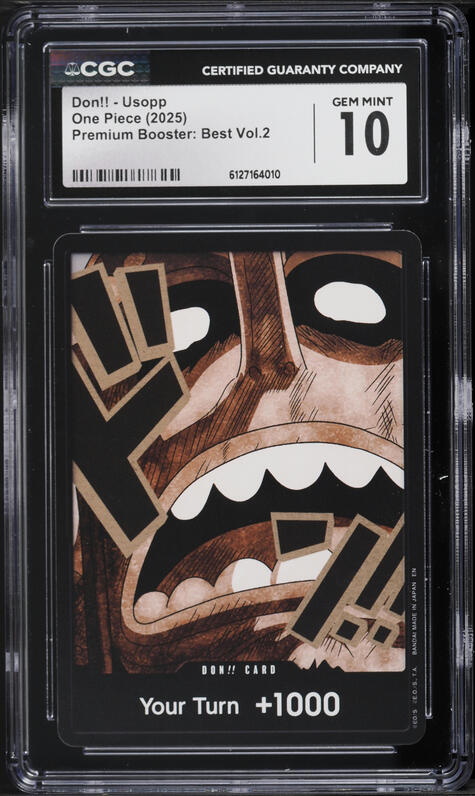 2025 One Piece Japanese Base Shop Collection Volume 1 Leader Usopp