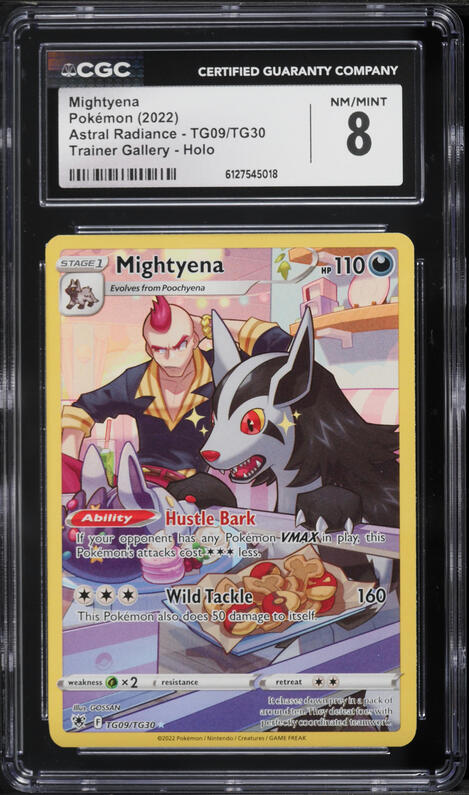 2005 Pokemon EX Deoxys Reverse Holo Mightyena #12 CGC 10 GEM MINT
