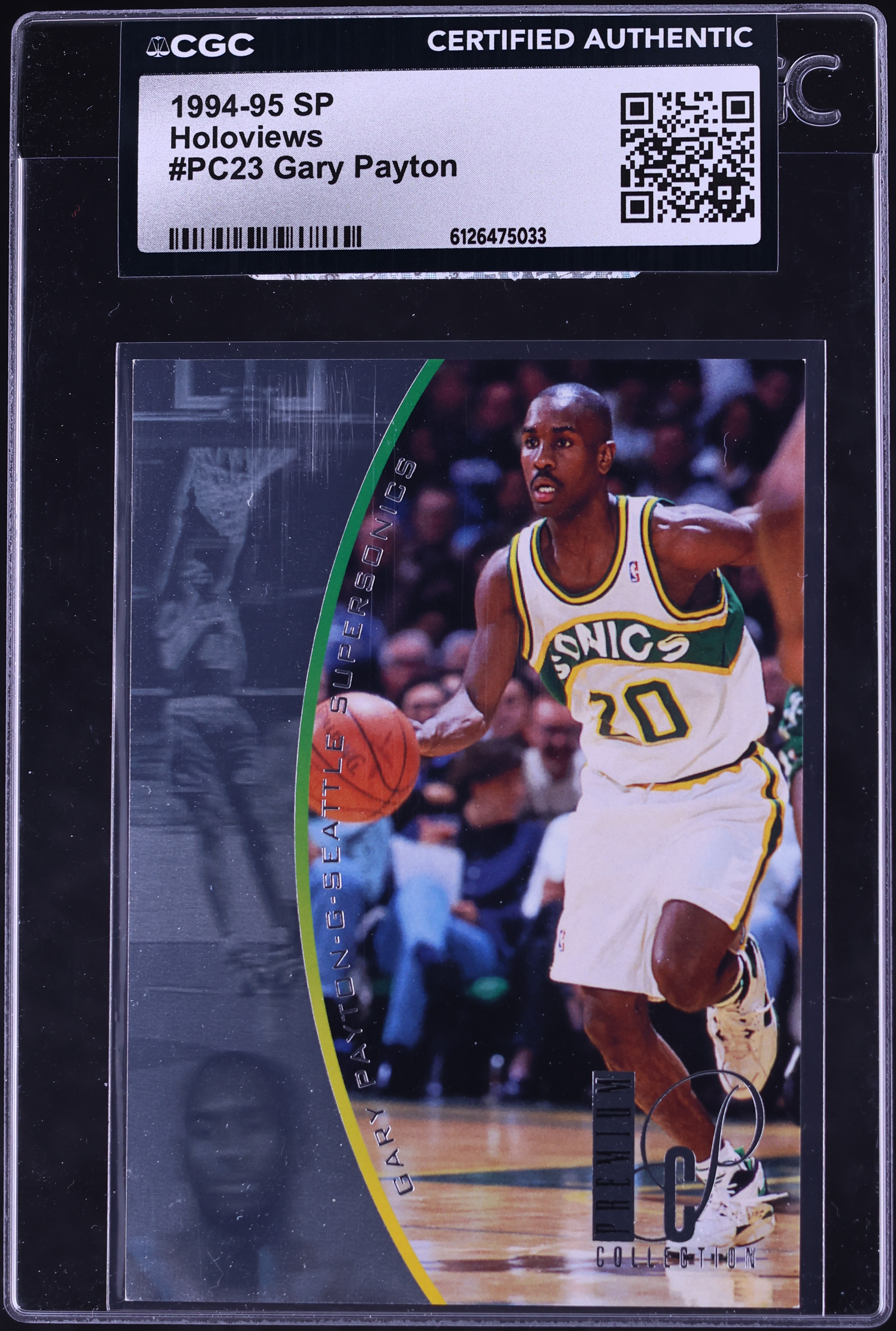 1994 SP Basketball Gary Payton #PC23 CGC AUTH