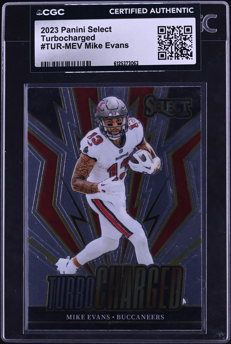 2023 Select Turbocharged Mike Evans #TUR-MEV CGC AUTH