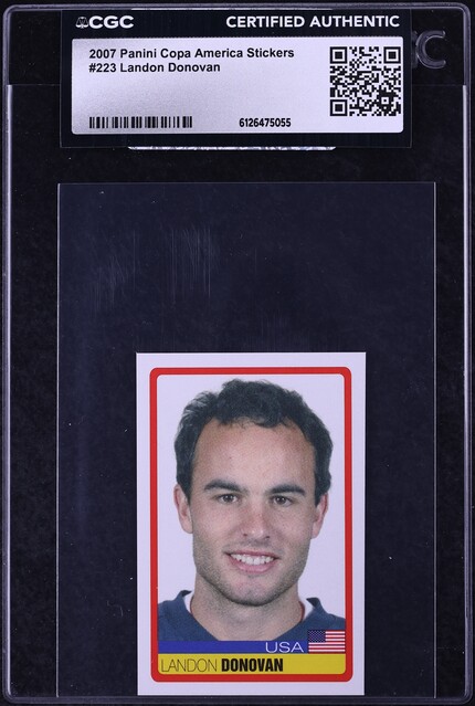 2002 Panini World Cup Korea/Japan Landon Donovan #118 PSA 10 GEM