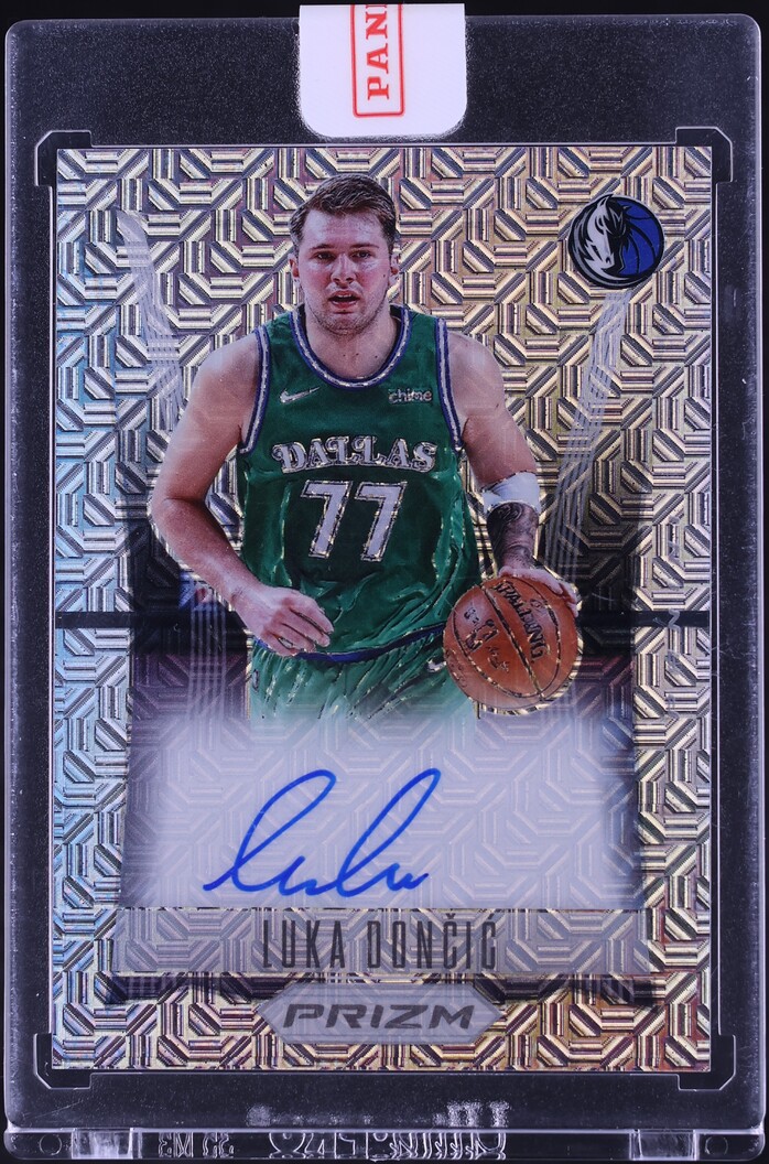 2021 Panini Prizm Signatures Luka Doncic Mojo AUTO 1/25 #FS-LDC