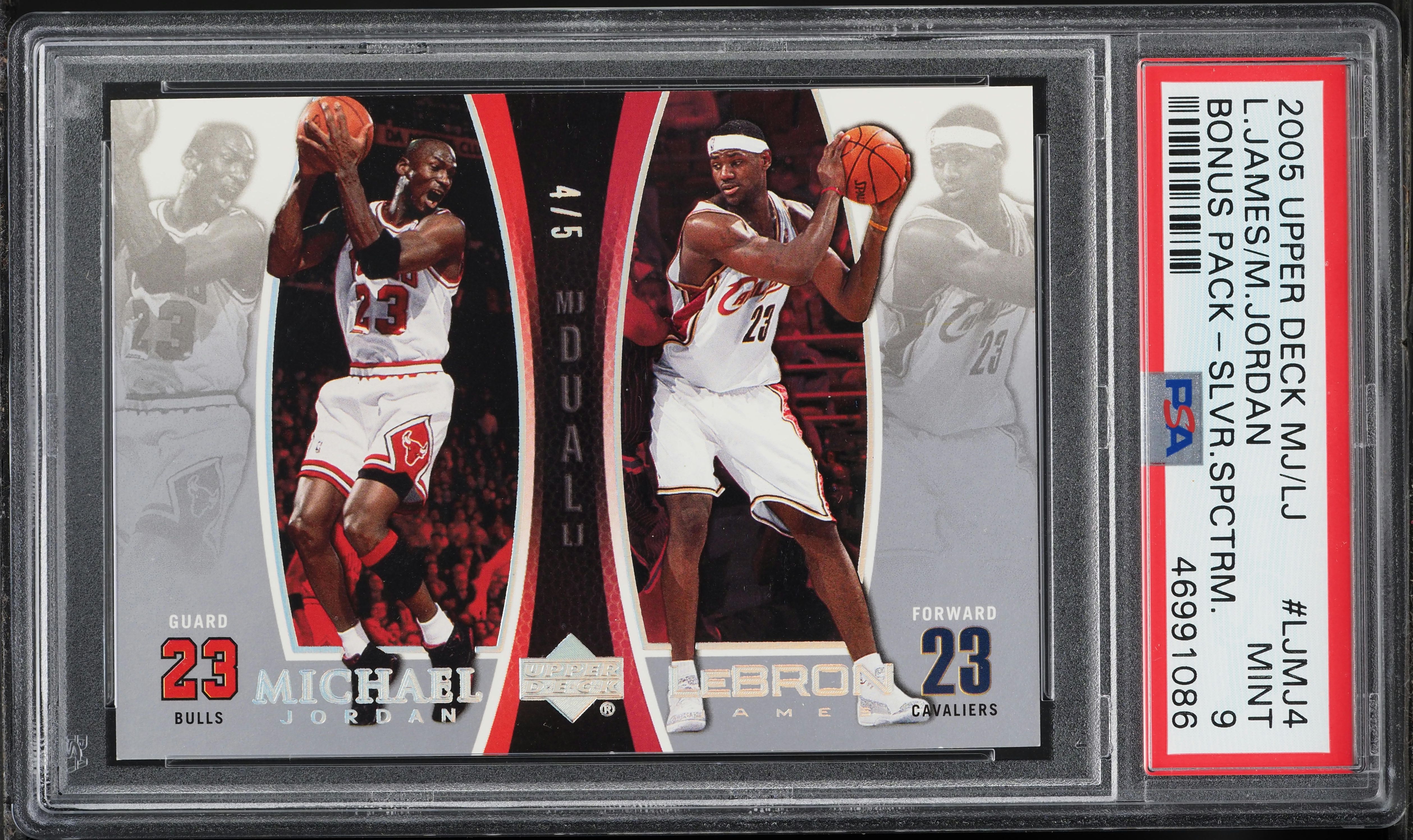 2005 Upper Deck Bonus Pack Silver Spectrum LeBron James Michael