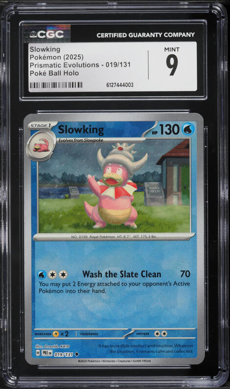 slowking pokemon card value - ex 238/193 - Paldea Evolved - Tera have for your premier collection. Full Art/Galarian Slowking V (179)