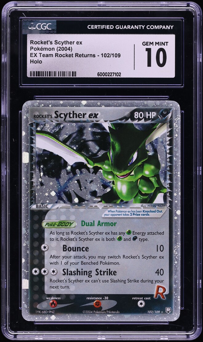 Rocket's Scyther EX