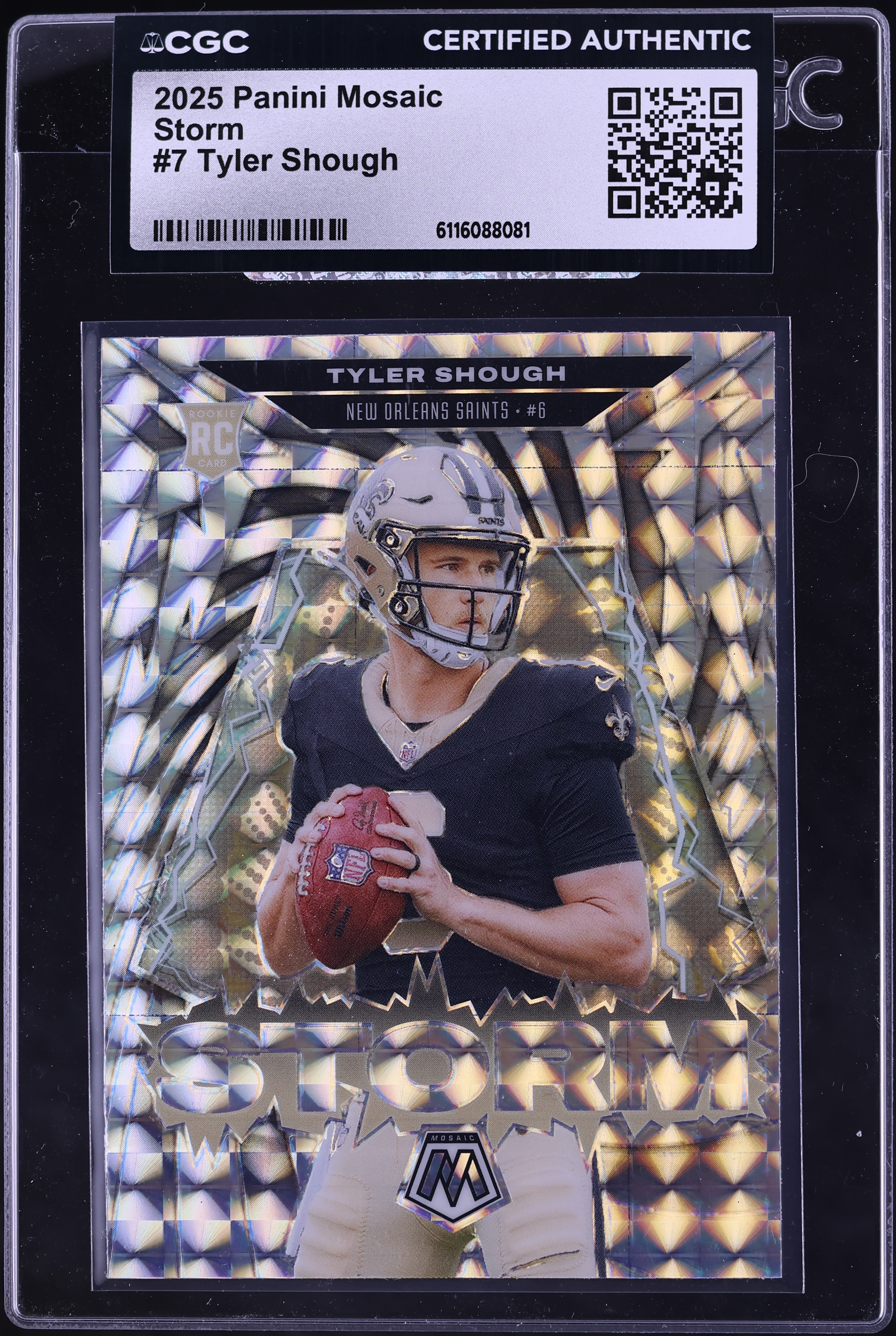 2025 Panini Mosaic Football Mosaic Tyler Shough #7