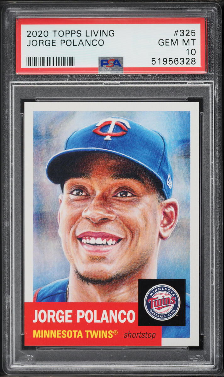 2020 Topps Living Jorge Polanco #325 PSA 10 GEM MINT