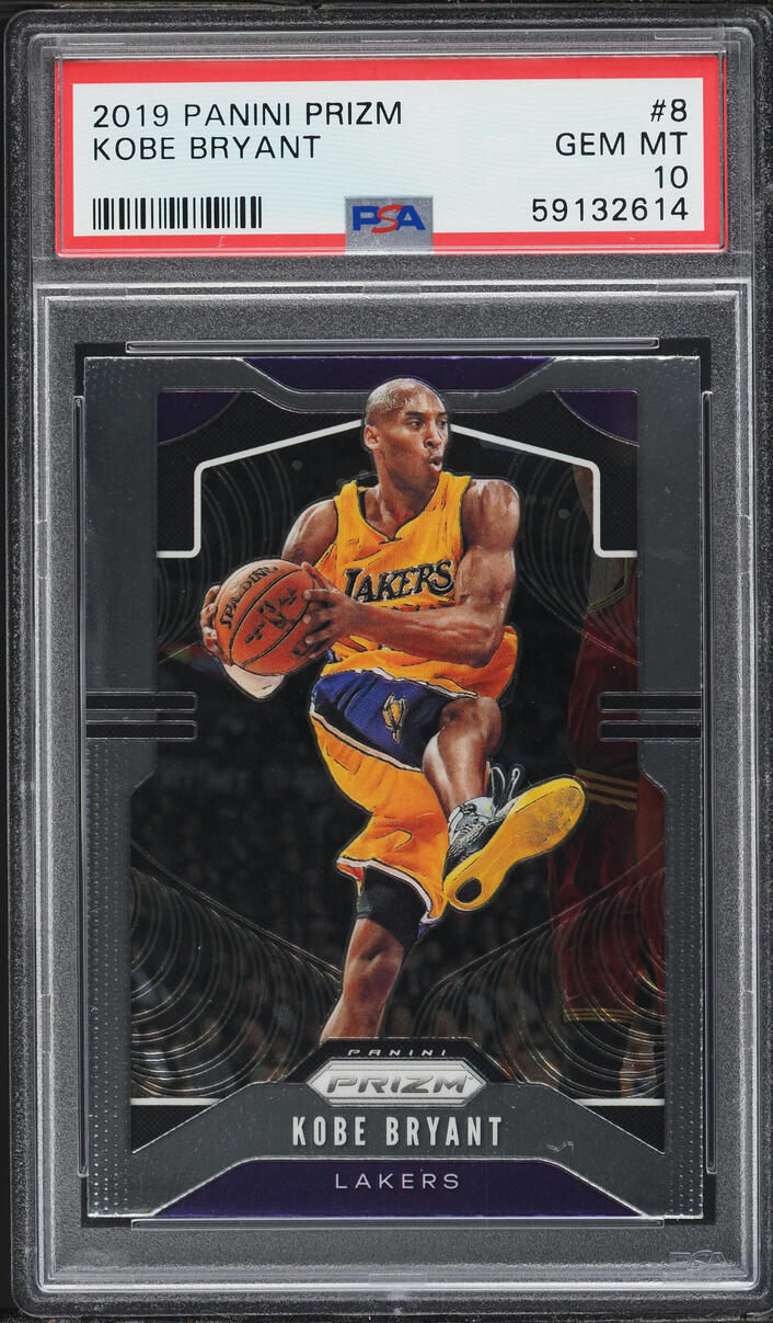 2019 Panini Prizm Kobe Bryant #8 PSA 10 GEM MINT