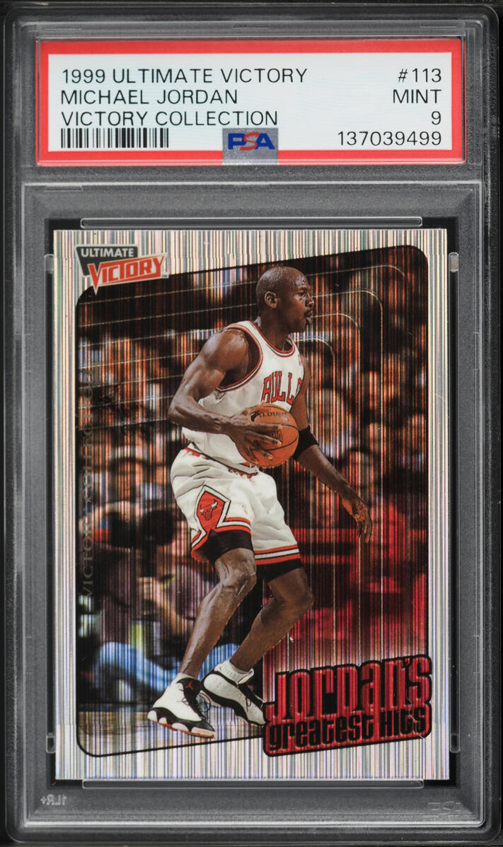 1999 Ultimate Victory Collection Michael Jordan #113 PSA 9 MINT