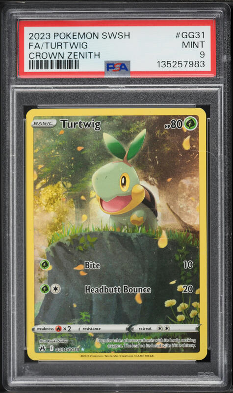 shiny turtwig pokemon cards (006/172) [Sword & Shield: Brilliant Stars] Common Card Type Turtwig - 1/135 - Common