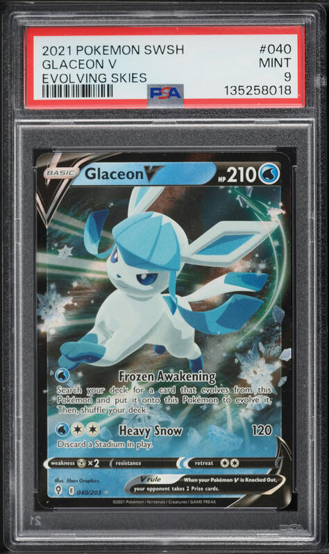 glaceon v pokemon card price SWSH Black Star Promos SWSH196 Brokenvase Games Mx2 / / 2 TCGplayer Tip Glaceon V - Evolving Skies