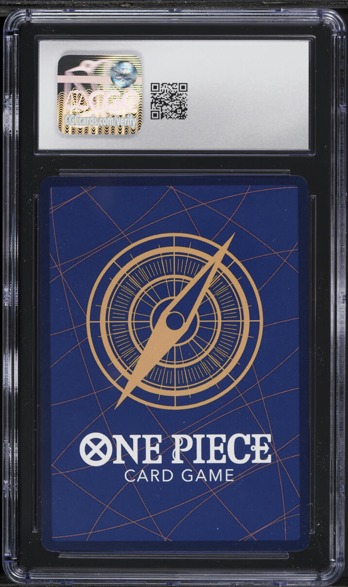 one piece card game box toppers 2022 Perona Japanese #OP01-077 Romance Dawn Topper. SGC  CMB Collectibles 2 Power Best Box Topper for One