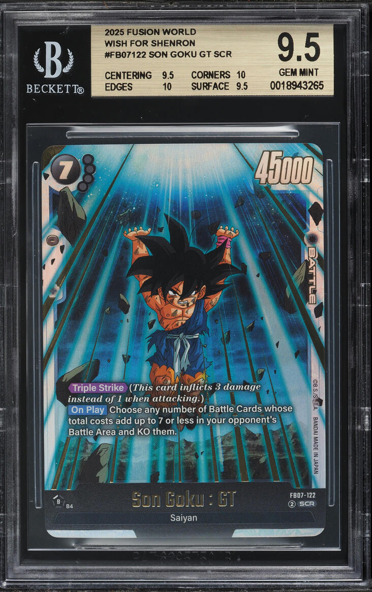 2025 Dragon Ball Super Fusion World Wish For Shenron Son Goku GT