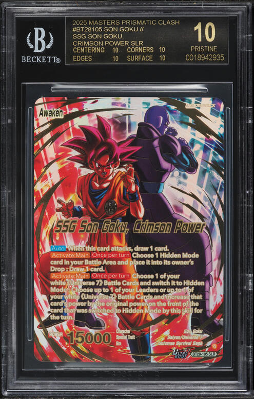 2025 DBS: Fusion World Promotional Cards 40th Anniv Vol 2 Top 8