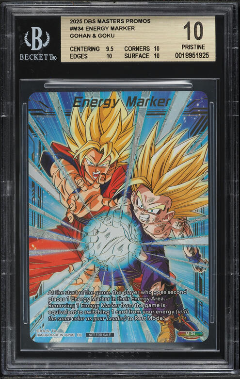 2025 DBS Fusion World Tournament Promo Energy Marker Gohan