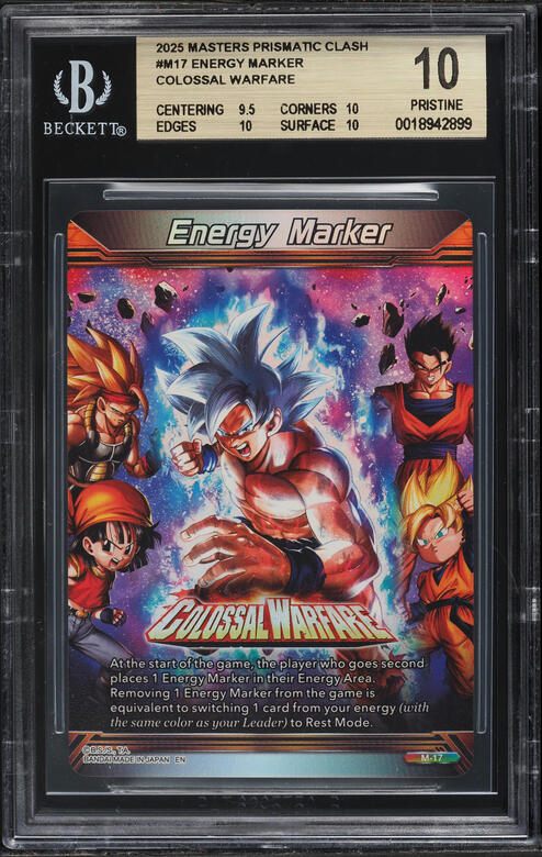 2025 Dragon Ball Super Fusion World Booster 01 Energy Marker