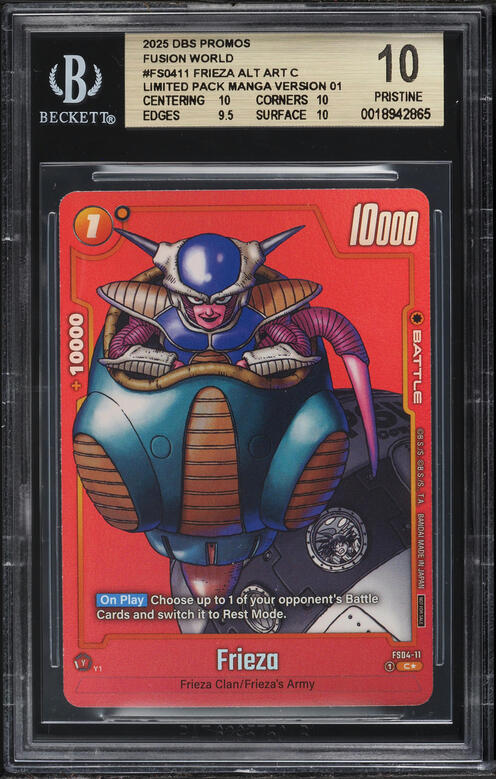 2025 Dragon Ball Super Fusion World Promo Son Goku Alt Art #FP034
