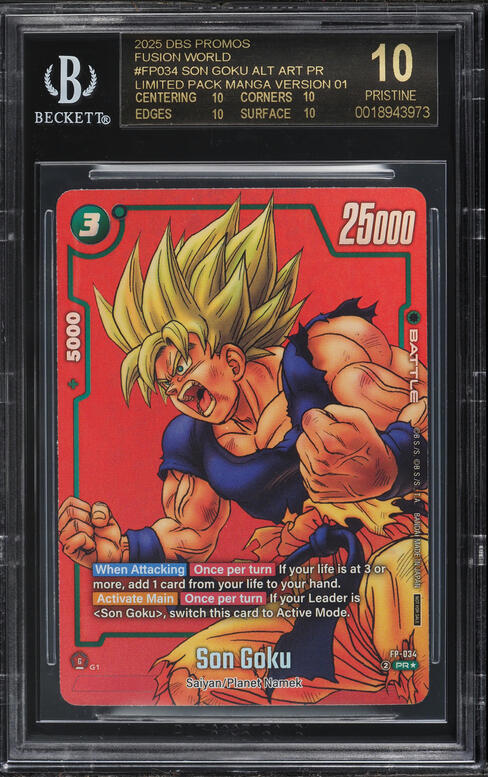 2025 DBS: Fusion World Promotional Cards 40th Anniv Vol 2 Top 8