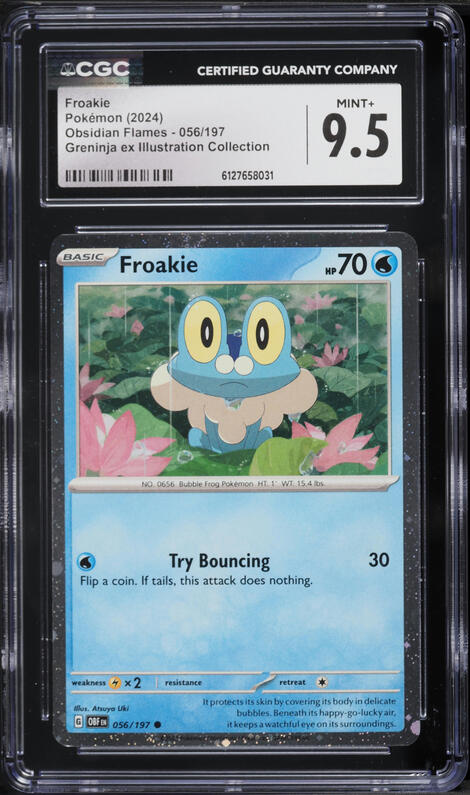 2026 Pokemon Japanese Mega Ninja Spinner AR Froakie #086 CGC 10 PRISTINE on  Fanatics Collect