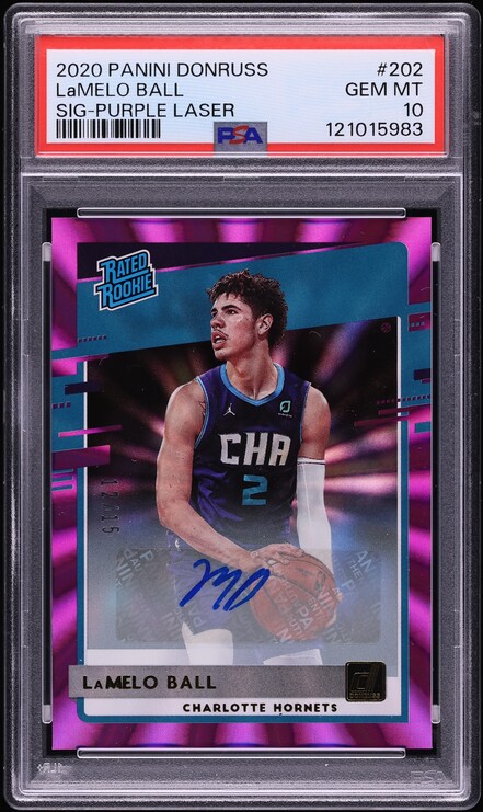 2025 Topps Chrome Cactus Jack X ASG LaMelo Ball #39 CGC AUTH on 