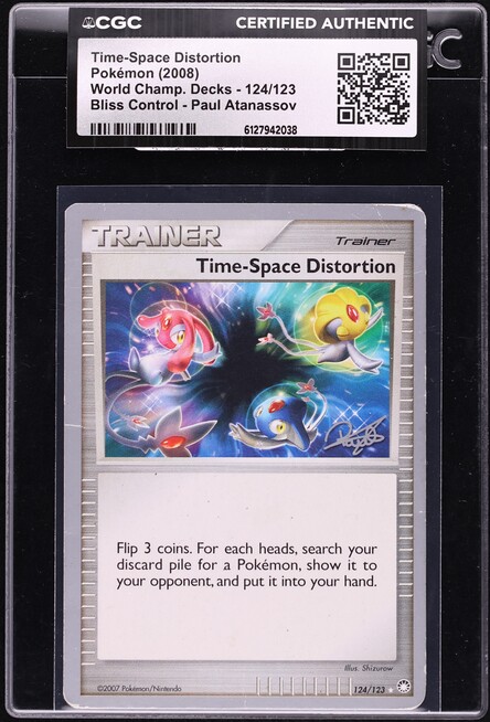Pokemon Trainer Time-Space Distortion 124/123 Mysterious Treasures