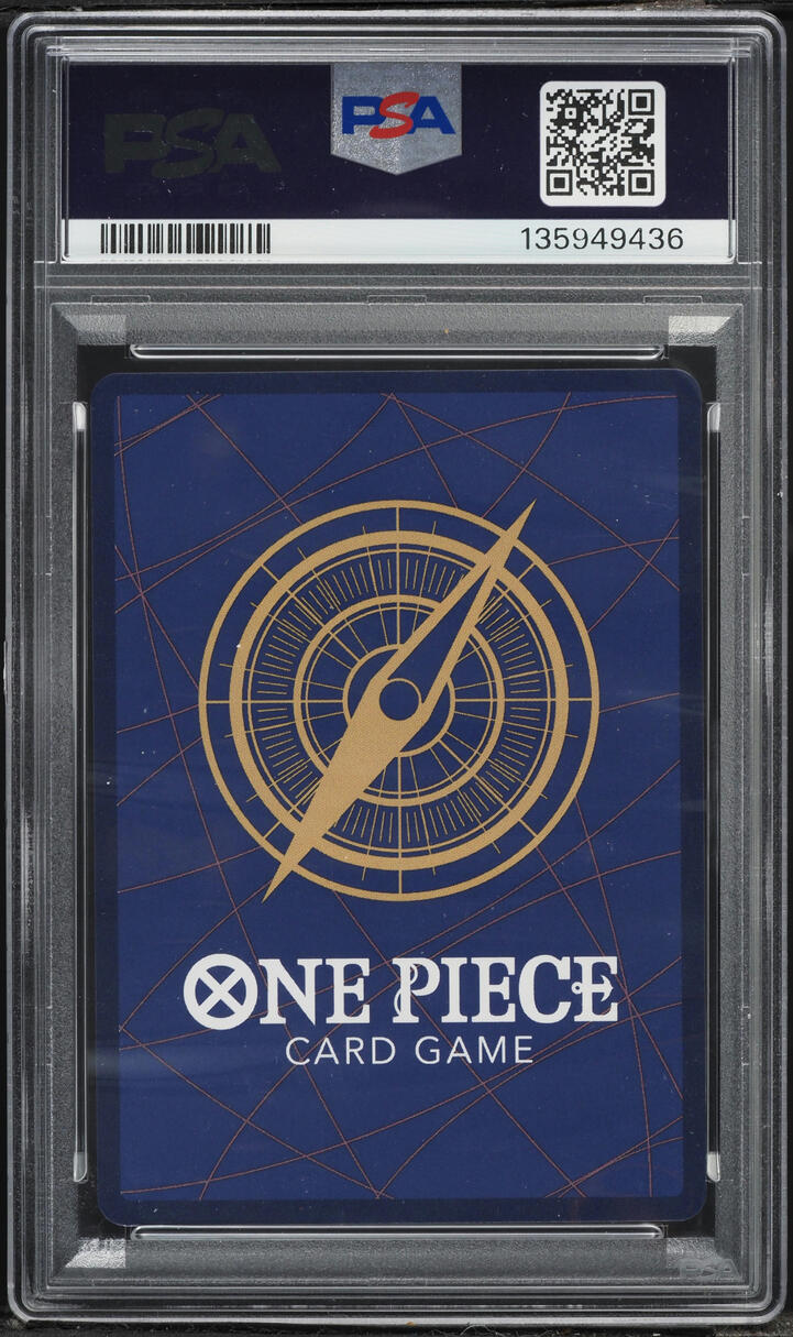 2025 One Piece Premium Booster The Best Special Alt Art Monkey D. Luffy #EB02-061 PSA 10 GEM