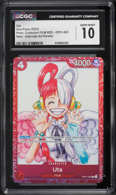 2023 One Piece Gift Collection '23 Alt Art Uta #OP01-005 PSA 10