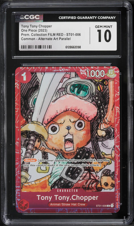 2023 One Piece Japanese Premium Film Red Alt Art Tony Chopper