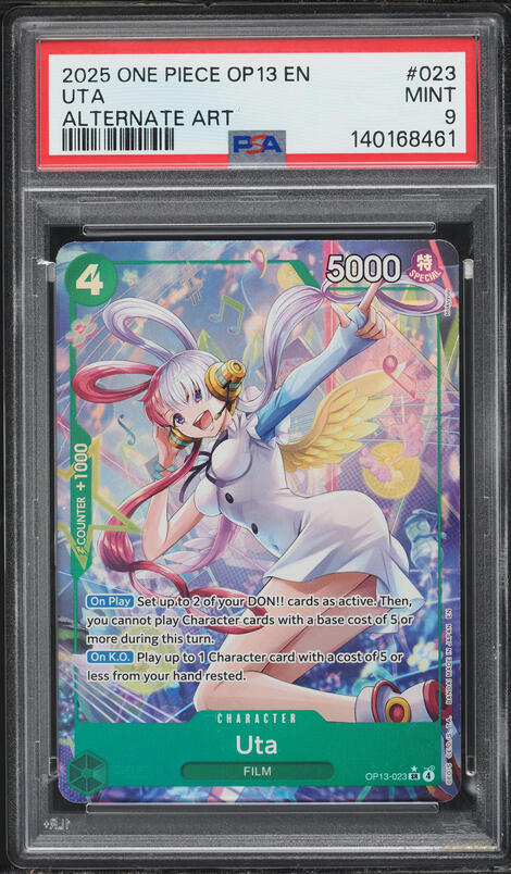2025 One Piece Japanese Heroines Edition Alt Art Parallel Uta