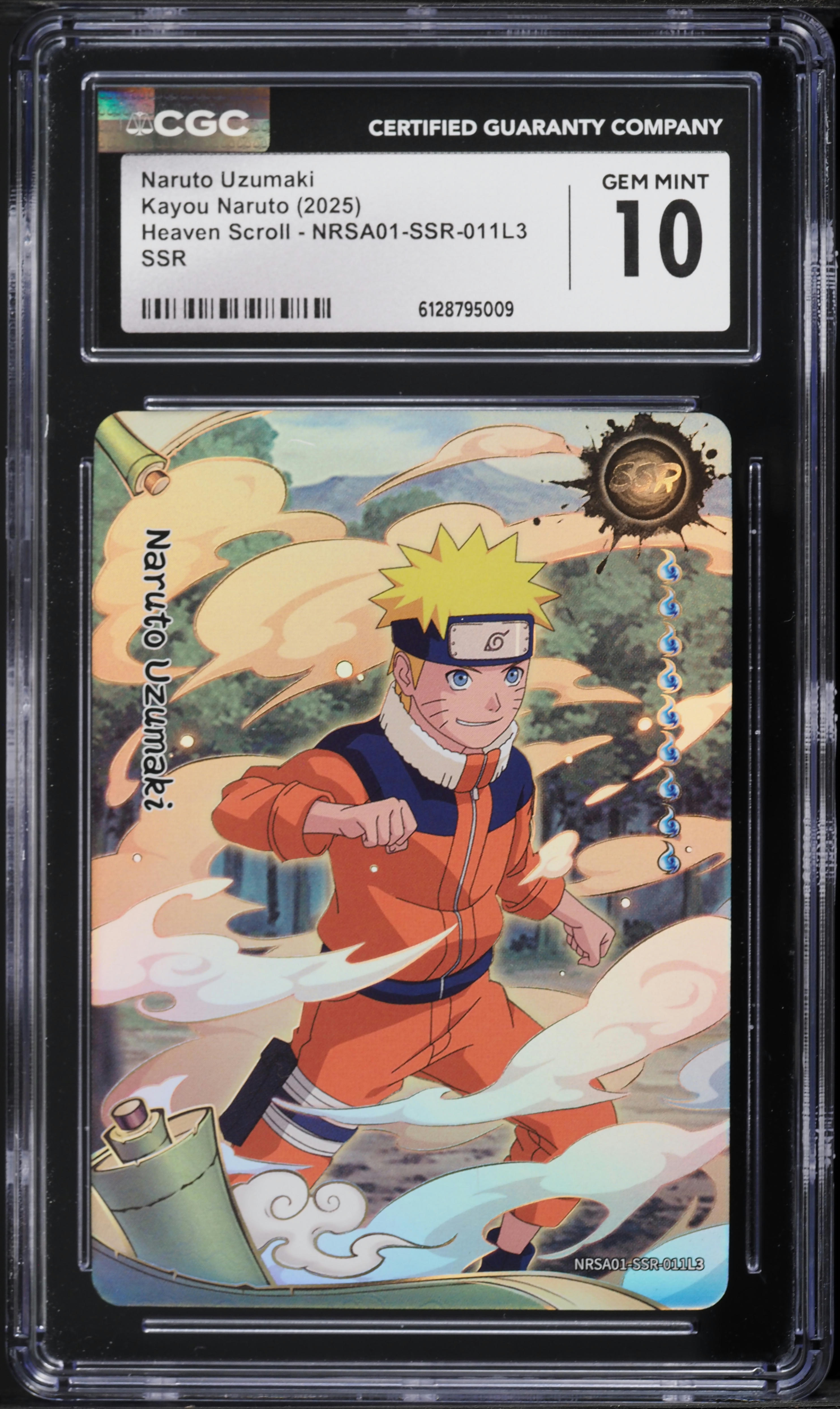 2025 Kayou Naruto Heaven Scroll Naruto Uzumaki #NRSA01-SSR-011L3