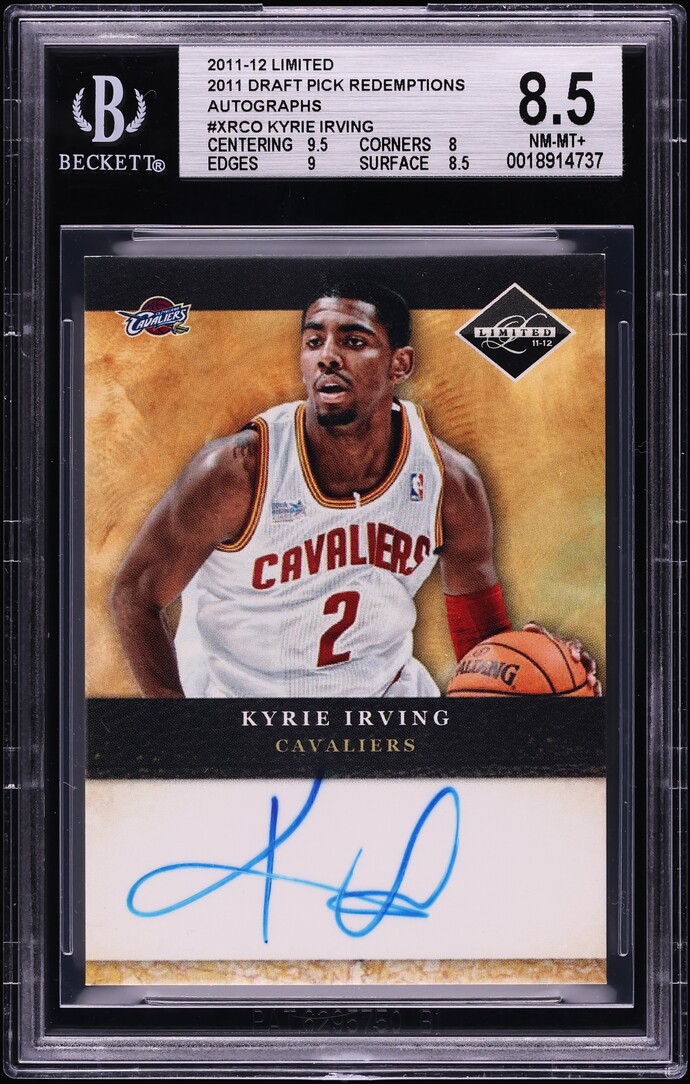 kyrie irving rookie card