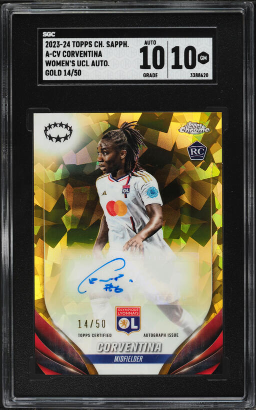 2022 Topps Dynasty UEFA Champions League Gold Xavi PATCH AUTO DNA