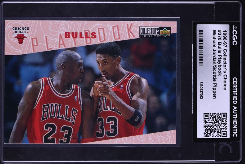 1996 Skybox Z Force Scottie Pippen #13 PSA 9 MINT on Fanatics Collect