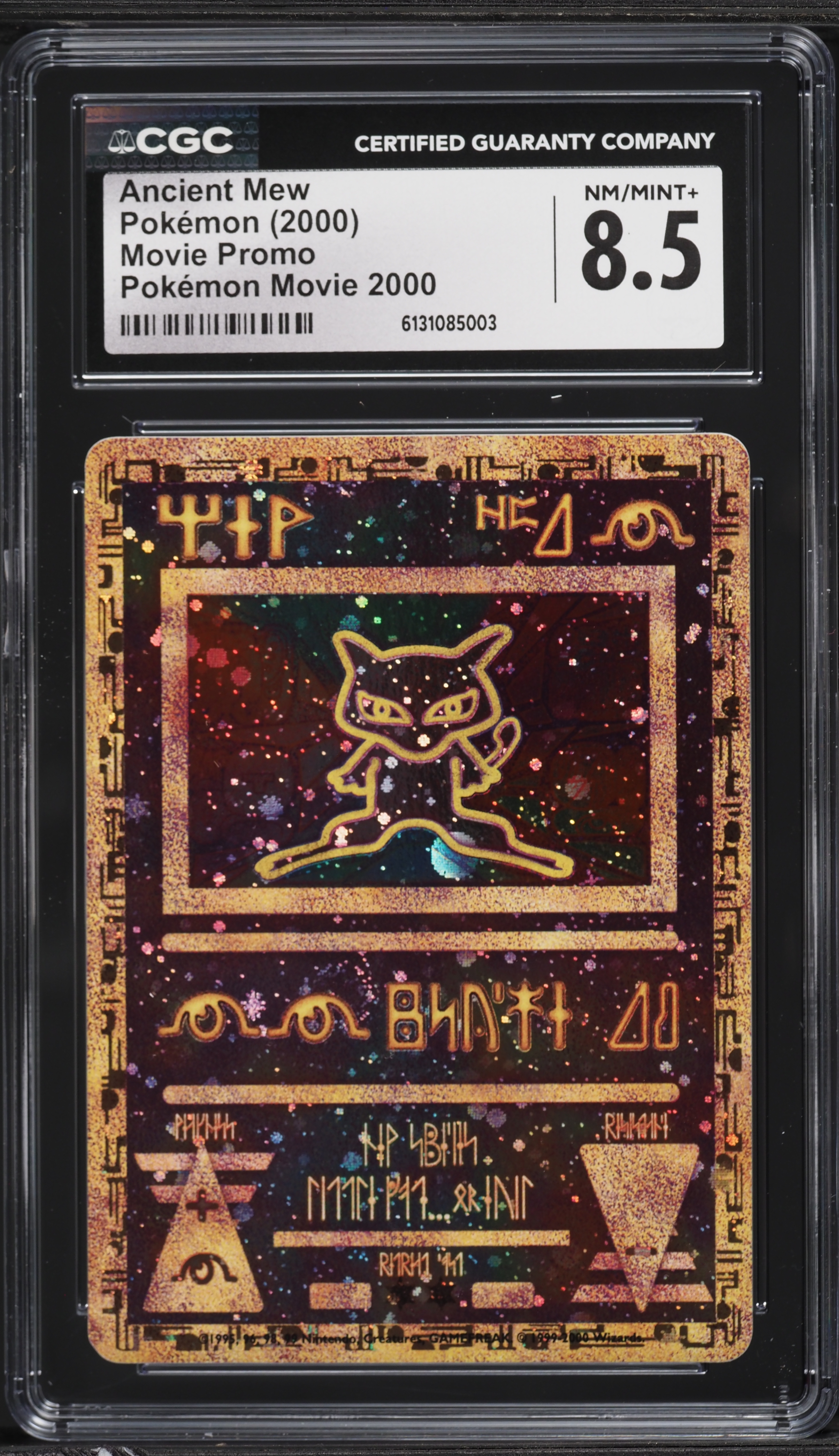 2000 Pokemon Movie Promo Ancient Mew CGC 8.5 NM-MT+ on Fanatics
