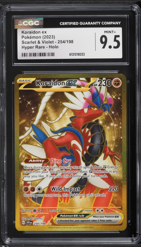 2023 Pokemon Japanese SV Scarlet ex SAR Koraidon ex #103 PSA 10 GEM MINT on  Fanatics Collect