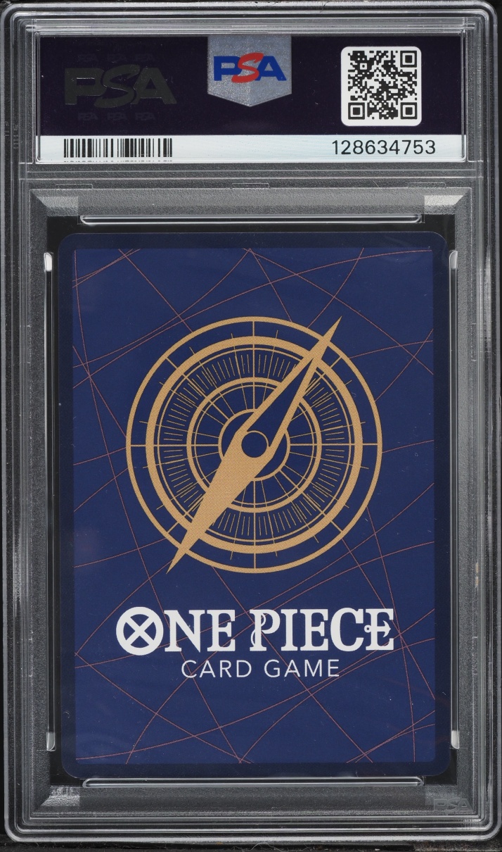 2025 One Piece A Fist Of Divine Speed Manga Alt Art Monkey D. Luffy  #OP11-118 PSA 10 GEM MINT