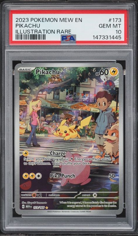 2012 Pokemon Black & White Next Destinies Pikachu #39 CGC 7.5