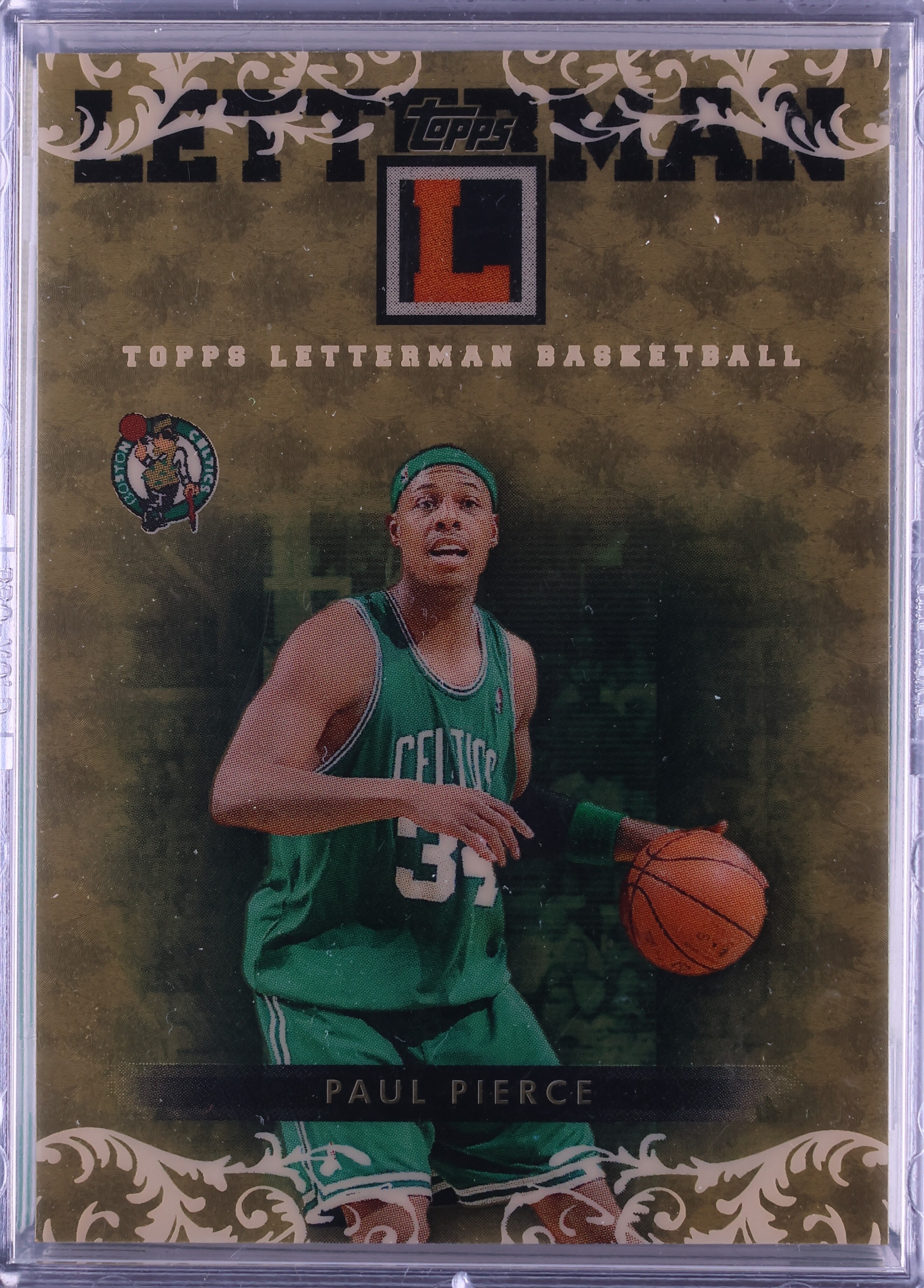 2007-08 Topps Pierce Paul PIERCE PAUL Letterman Booklet Basketball 