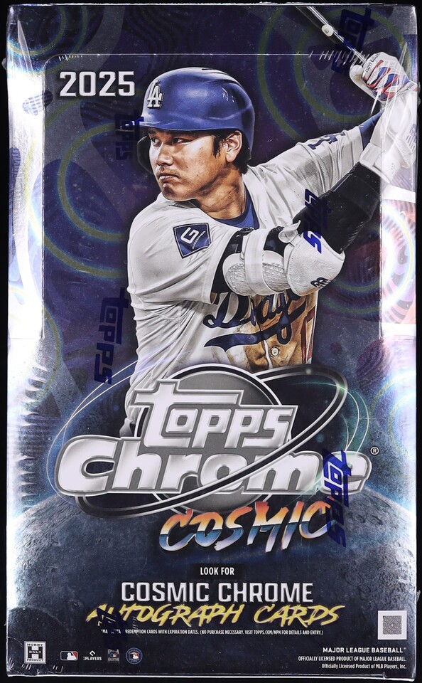2025 Topps Chrome Cosmic Baseball Sealed Hobby Box, 20ct Packs
