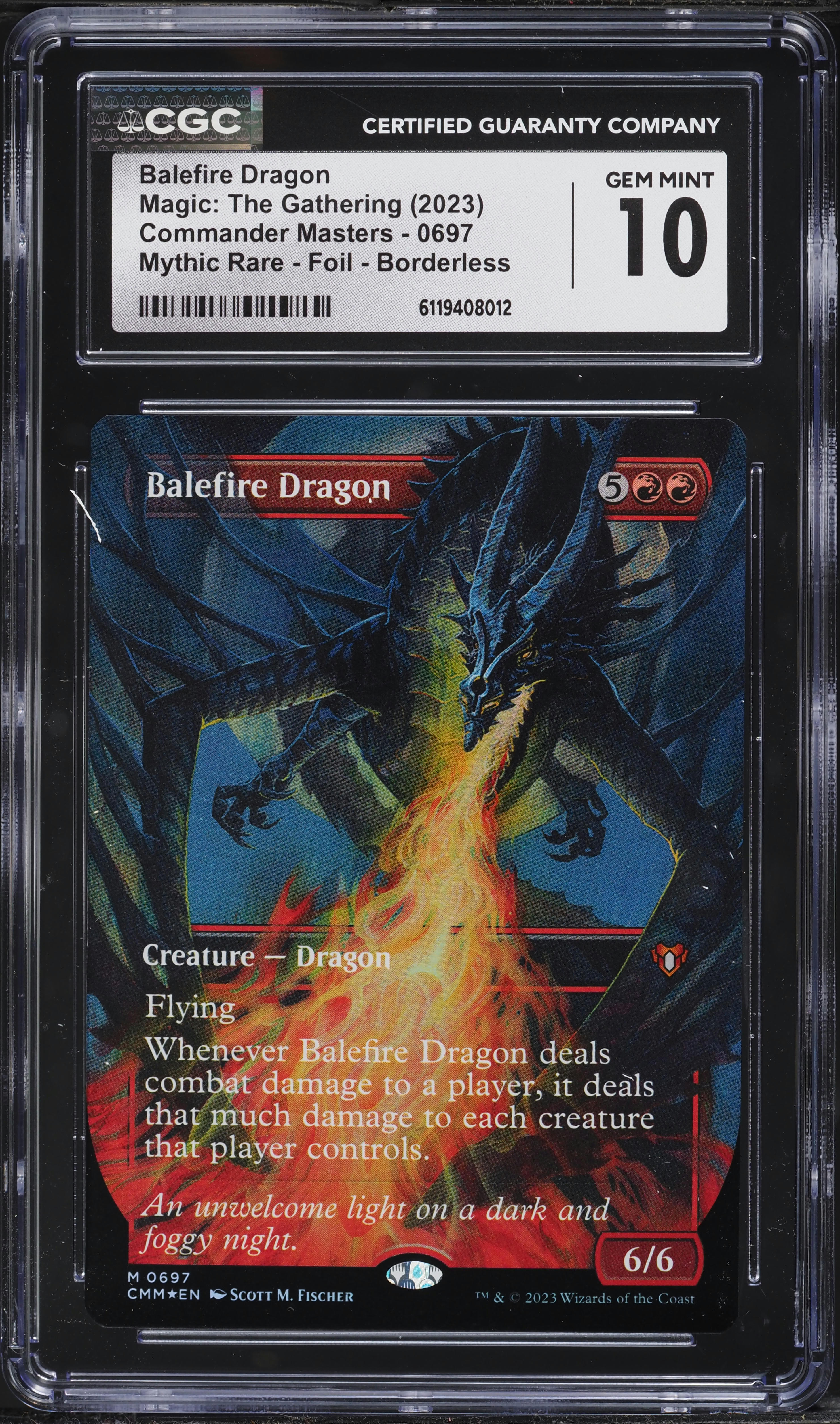 2023 Magic The Gathering MTG Commander Masters Foil Borderless