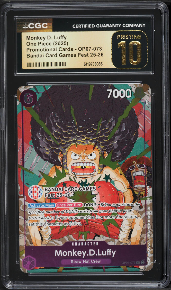 2025 One Piece Promo Bandai Card Games Fest '25-26 Monkey D. Luffy