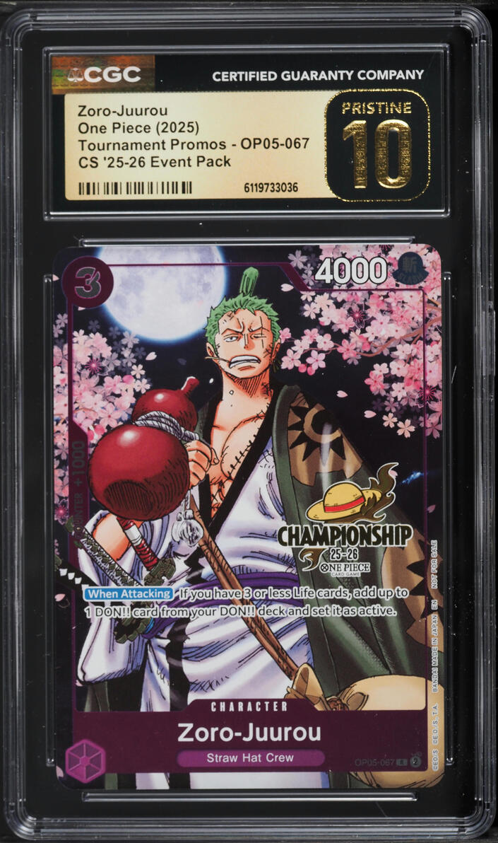 2025 One Piece Promo Championship '25-26 Event Pack Zoro-Juurou