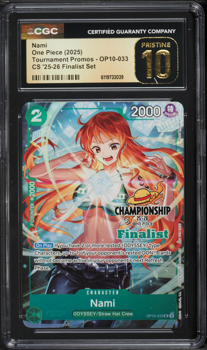 ナミ 3rd anniversary psa10 ナミ SR PSA10 3周年 3rd ANNIVERSARY SET - メルカリ