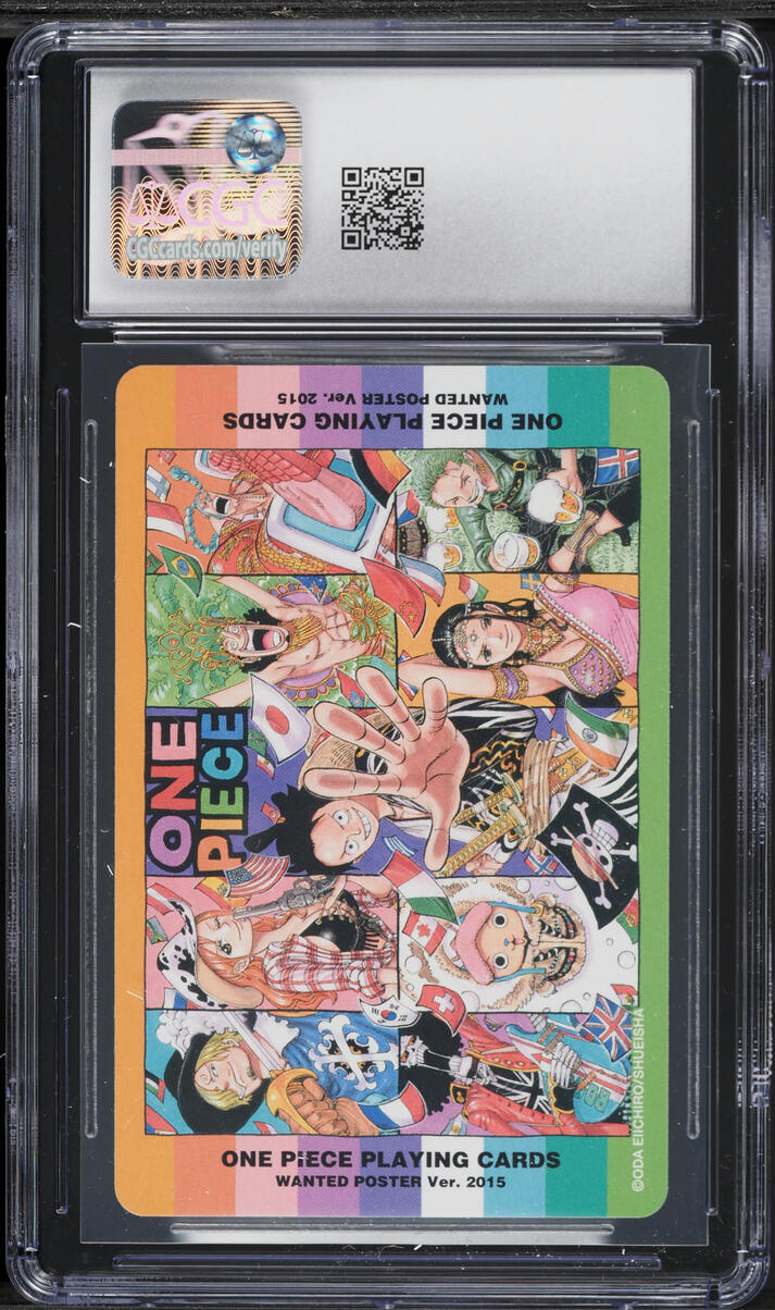 2012 One Piece Japanese Wanted Deck Sanji CGC 10 GEM MINT on
