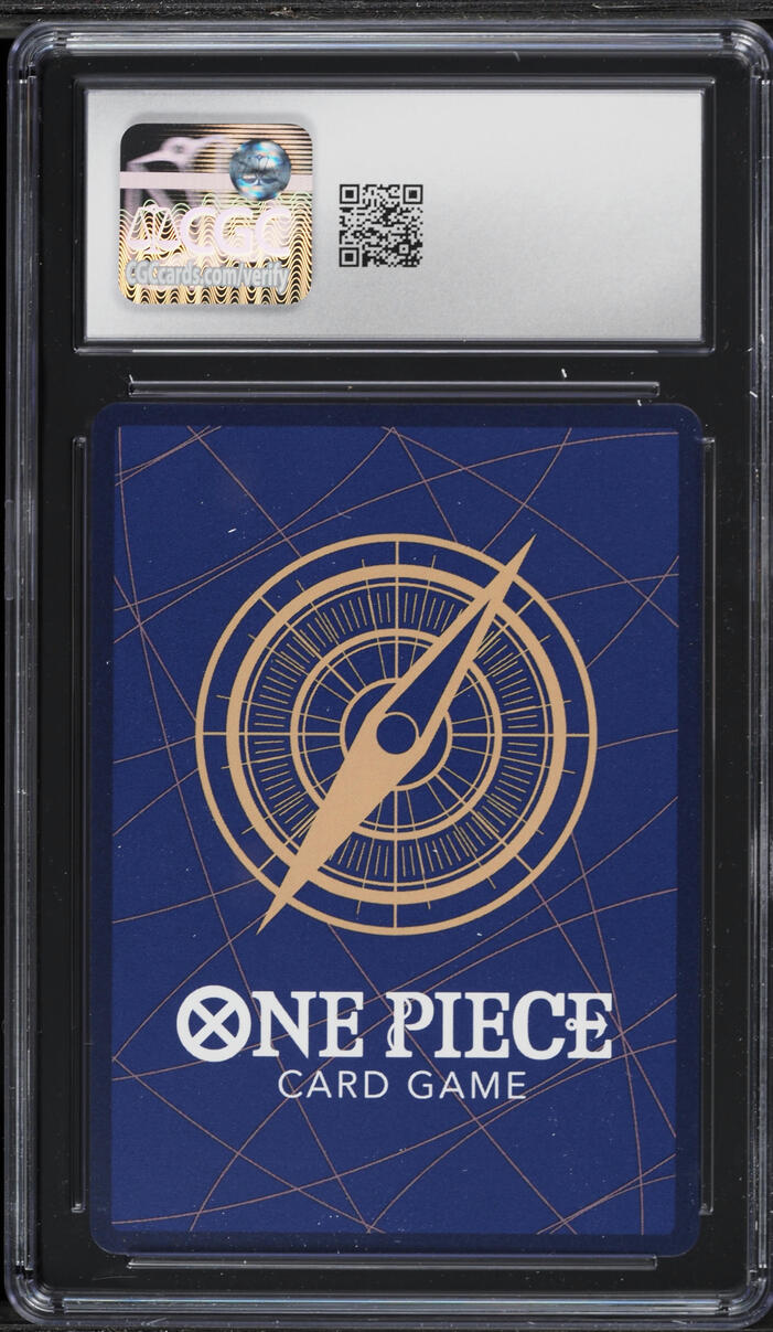 2025 One Piece Japanese Carrying On His Will Alt Art Monkey D. Luffy #OP13-118 CGC 10 GEM MINT