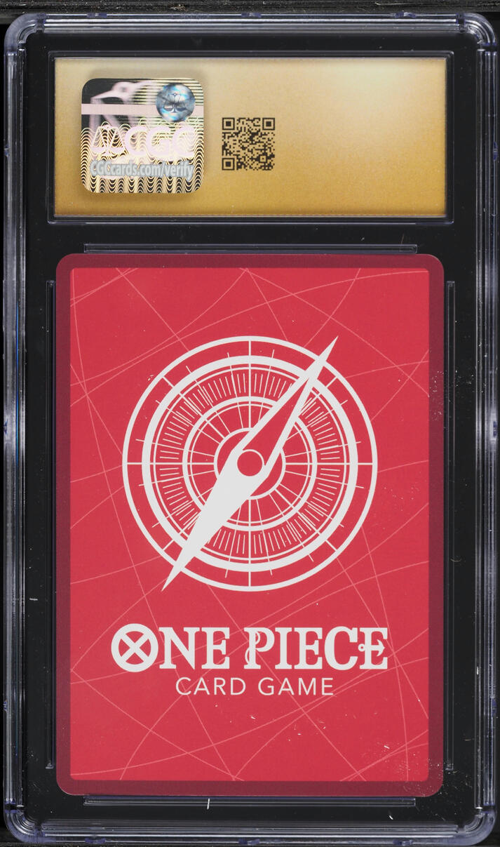 2025 One Piece Japanese 2nd Anniversary Set Alt Art Leader Shanks #OP09-001 CGC 10 PRISTINE