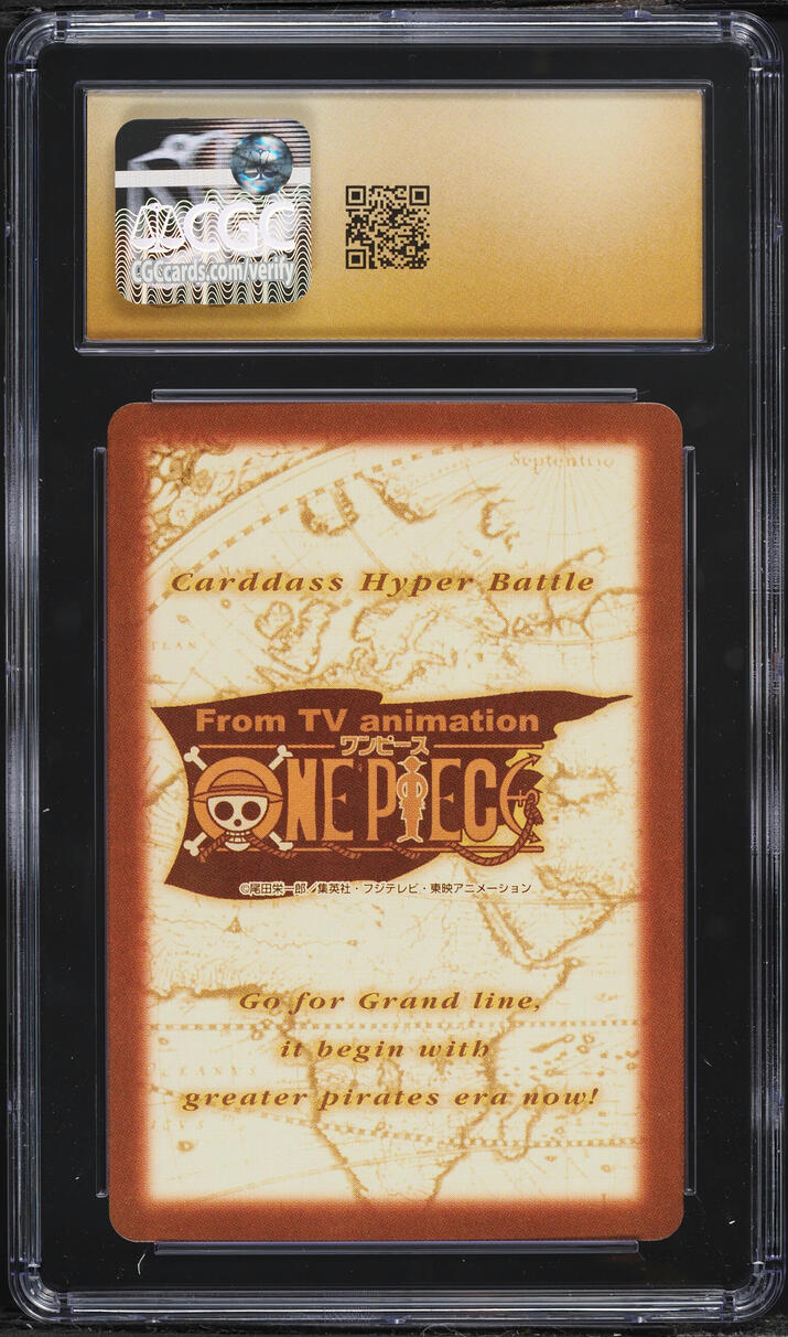 2001 One Piece Japanese Carddass Hyper Battle 7th Stage Zoro #C335 CGC 10 PRISTINE