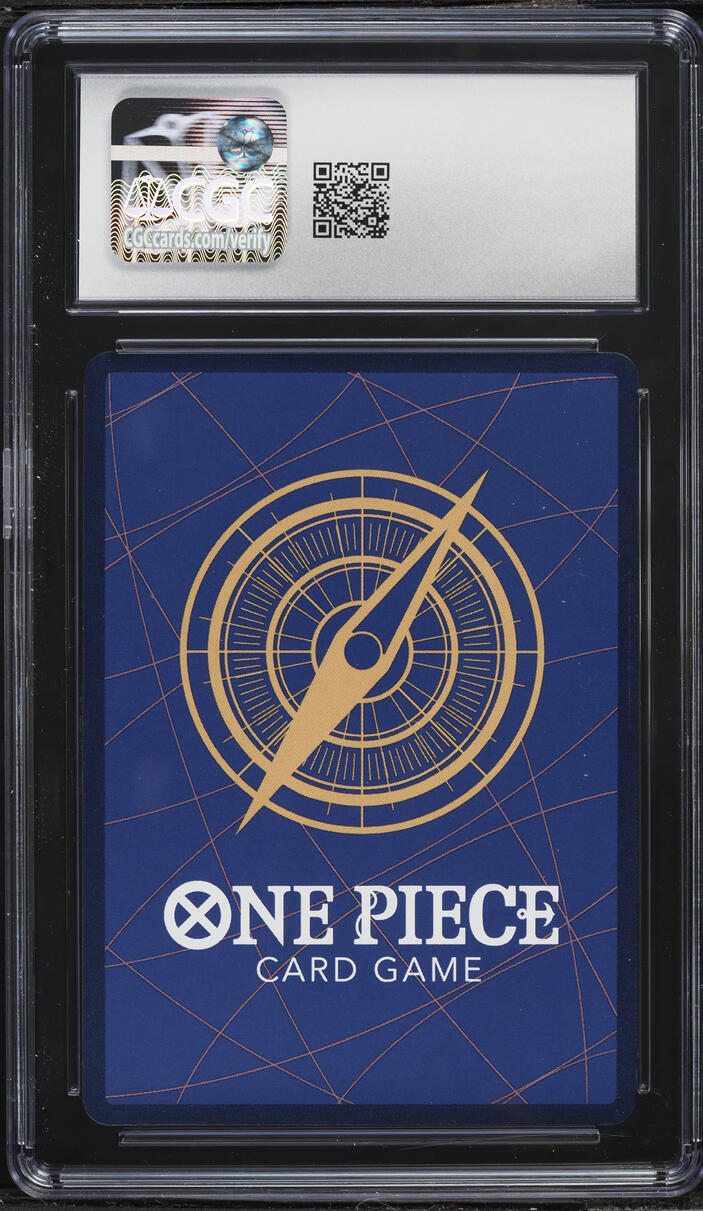 2023 One Piece Kingdoms Of Intrigue SP Alt Art Trafalgar Law #OP01-047 CGC 10 GEM MINT
