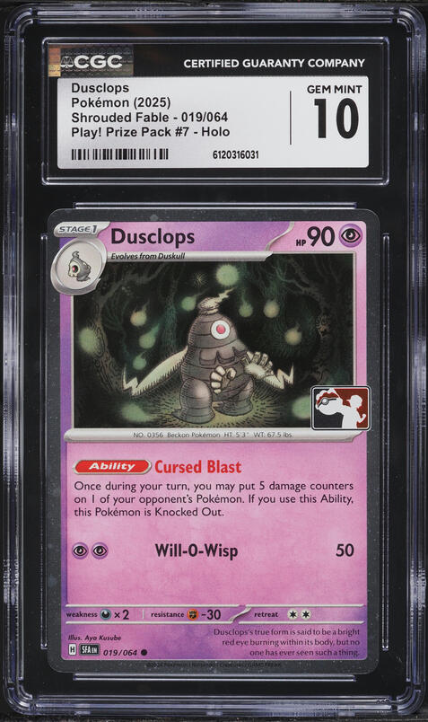 dusclops pokemon card Dusclops