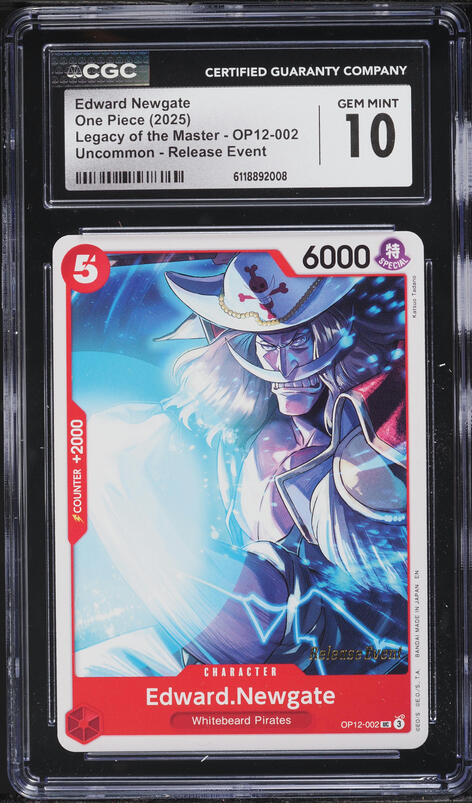 2025 One Piece Royal Blood Special Alt Art Edward Newgate #ST15